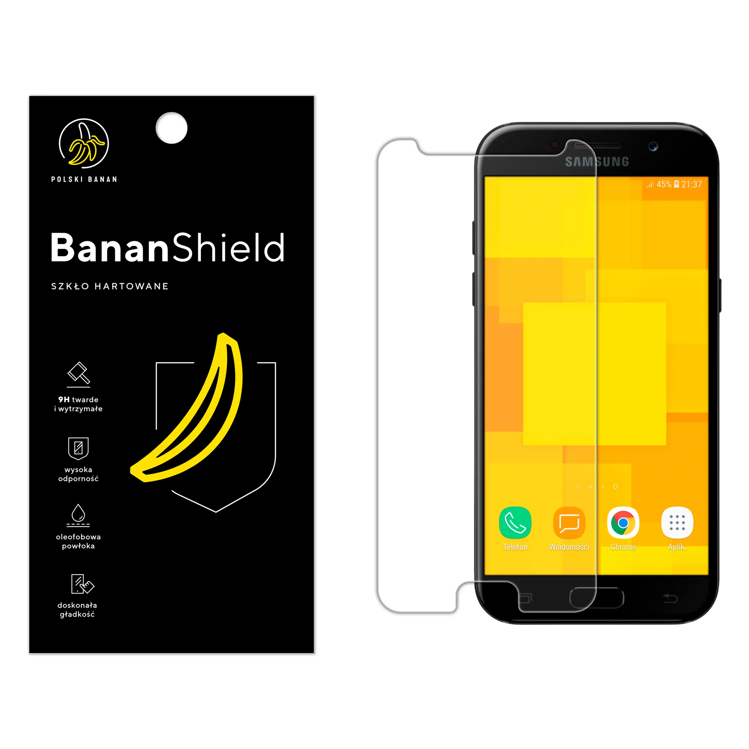 Szkło hartowane Polski Banan BananShield do Samsung Galaxy A5 2017